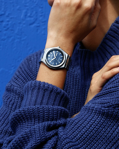 Zenshin Three-hand Blue Dial Super Titanium Bracelet AW0130 Zenshin Three-hand Blue Dial Super Titanium Bracelet AW0130